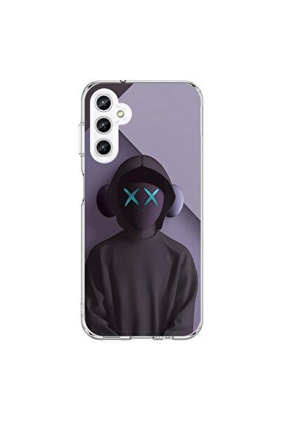 Dali Design حافظة شفافة متوافقة مع هاتف سامسونج جالاكسي A25 بتصميم No Face 2