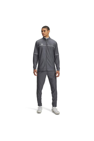 Under Armour Challenger Men's Gray Mock Neck Tracksuit Set