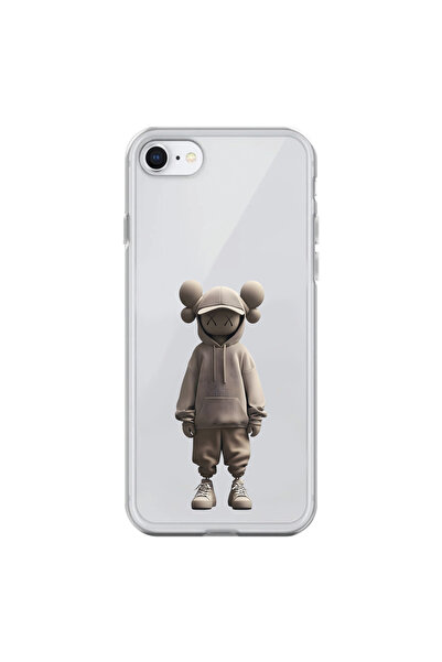 Dali Design iPhone 6 Plus Compatible Transparent Case No Face 3 Design