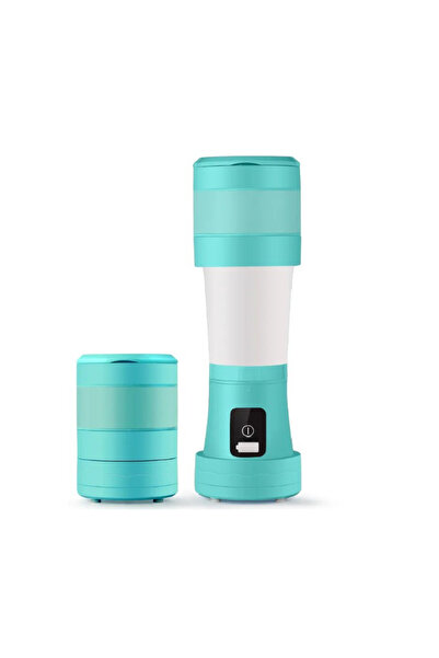 InteliRO blender pliabil, portabil, 13-29 cm, 450 ml, 70 W, 6 lame, USB