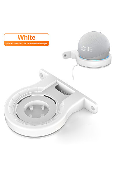 Choice White Style D Echo Dot Wall Mount Holder For Amazon Alexa Echo Dot 4 5 3rd Generation Speaker Bracke