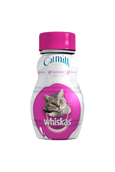 Whiskas Cat Milk 6 bottles x 200 ml, Promo Pack