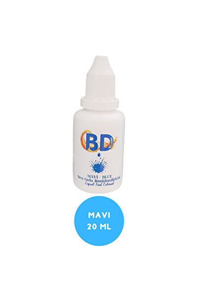 BatıDoğu BD Sıvı Gıda Boyası 20 ml Mavi
