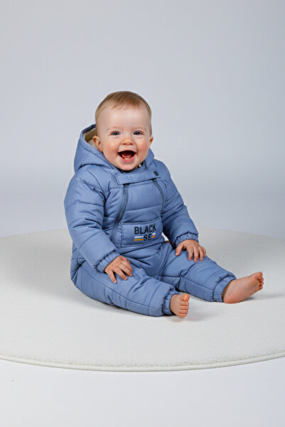 Supriz Sepeti Bebek Kozmonot Tulum - Welsoft Kumaşlı, Soğuk Geçirmez, Yumuşak ve Sıcak Tutan Kışlık Dış Giyim