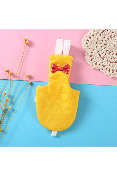 Choice26 حفاضات ببغاء وحمامة صفراء مقاس XL، بدلة طيران، ملابس ببغاء، ملابس بب...