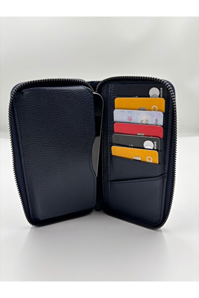 DeriDünyası Leather Crocodile Pattern Wallet