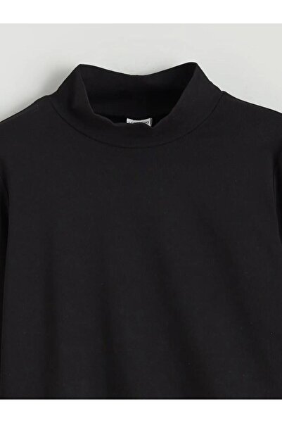 LC Waikiki Half Turtleneck Girl's T-Shirt (W5)