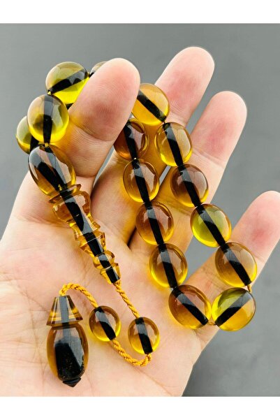 TESBİH ADAM سبحة ماسكوت بوي 17 من العنبر الناري