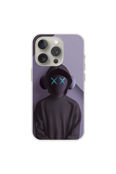 Dali Design iPhone 11 Pro Compatible Transparent Case No Face 2 Design