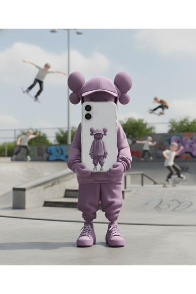 Dali Design Samsung Galaxy A50 Compatible Transparent Case No Face 4 Design