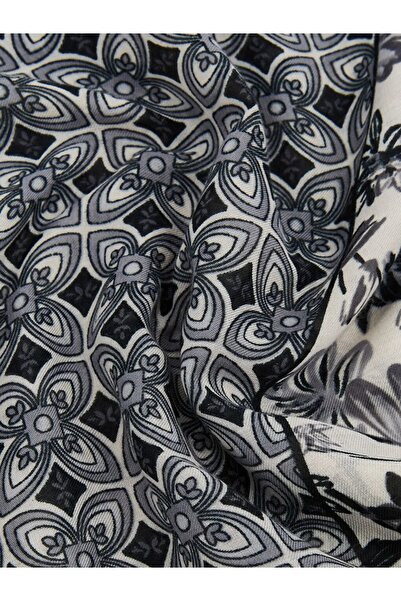 LC Waikiki Αξεσουάρ LCW Γυναικείο σάλι με μπλε ναυτικό σχέδιο