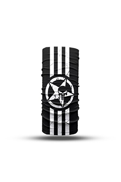 Mode Cool Punisher Desenli Unisex Buff – Motorcu Maske, Boyunluk ve Bandana |...