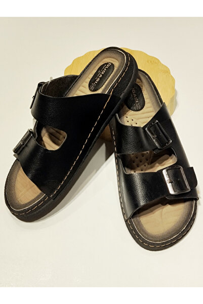 Monalisa Home Size 40 Black Color Figured Fancy Slippers