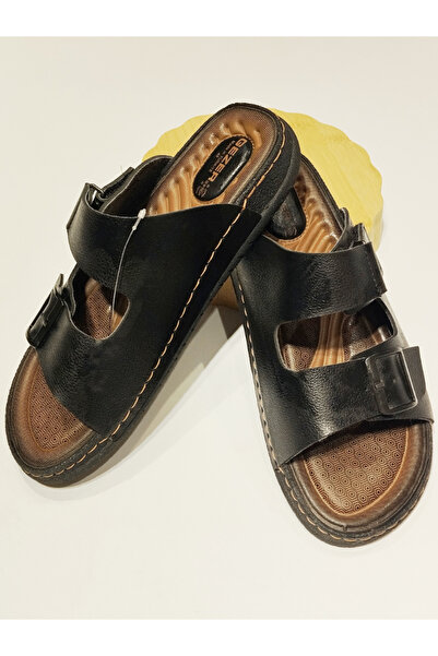 Monalisa Home Size 40 Black Color Figured Fancy Slippers