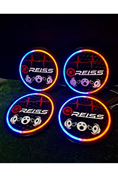 TREND REIS 20cm Midrange LED’li Kapak 358 Mod Pixel Kayar Işık 12 Tek Renk Ses Sistemi Aydınlatma