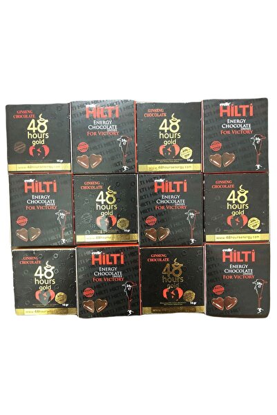 48 HOURS GOLD GINSENG 6 Adet Evelle Hilti Çikolata 6 Adet 48 Hours Çikolata Sertleştrici Ve Etkili