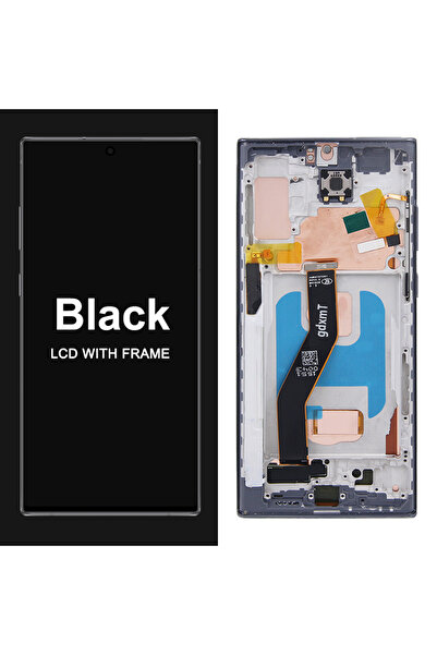 Choice Black With Frame Tested Note 10 Plus 6.8''For Note10+ N975F N975 N975W LCD Display Touch Screen Dig