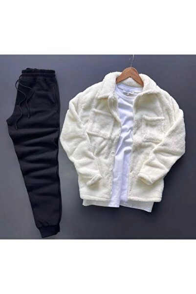 İnsane Minds Plush Shirt - Sweatpants Set