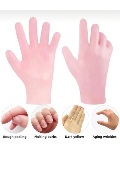 Özasya AVM Silikon Bakım Eldiveni Nemlendirici Ve Çatlama Önleyici Jel El Pee...