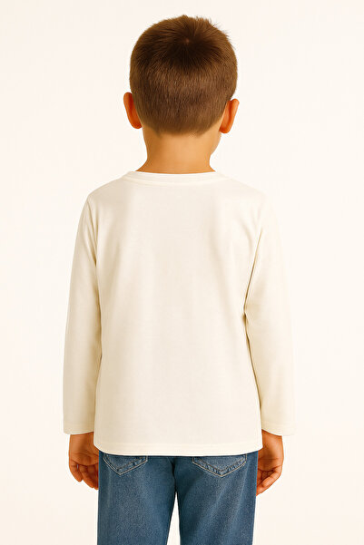 Motebarn Wear Boy's Basic Buttoned Front Sweatshirt