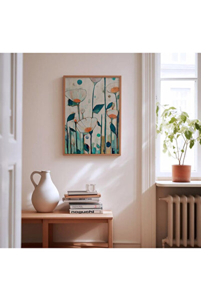 Tuba Decor Tablo dintr-o singură bucată cu rame din lemn pentru sufragerie, s...