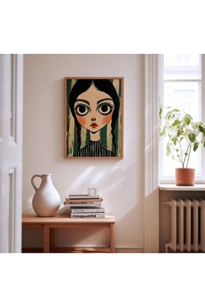 Tuba Decor Tablo dintr-o singură bucată cu rame din lemn pentru sufragerie, s...