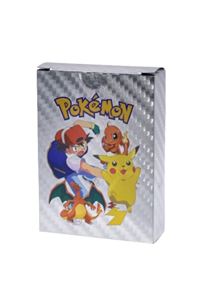 Pokémon Pachet de cărți de colecție Pokemon, 55 de cărți, VMax, Holografic, A...