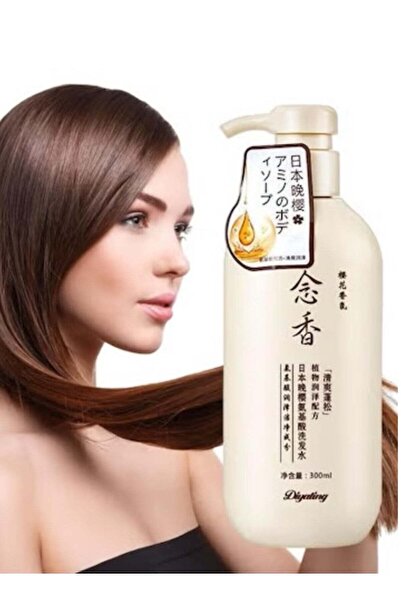 Diyating شامبو ياباني أصلي لنمو الشعر ومنع تساقط الشعر وإزالة القشرة 300 مل