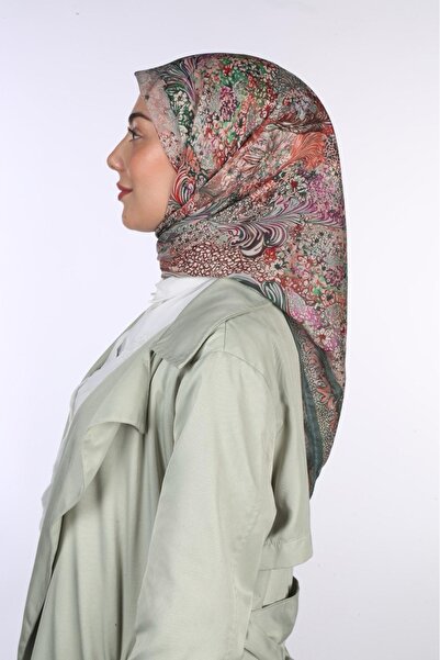 locella Women's Soft Colorful Patterned Cotton Scarf