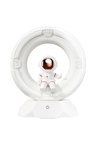 Xo Lampă de birou LED Astronaut cu baterie de 1200mAh - Albă