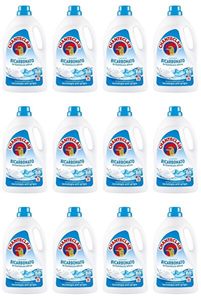 chante clair Set 12 x Detergent lichid de rufe cu Bicarbonat, Chanteclair, 15...