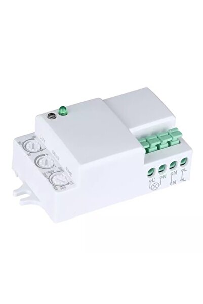 V-TAC Senzor de mișcare cu microunde 300W cu rază de detecție reglabilă și se...