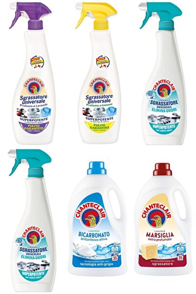 chante clair Set 6 Chanteclair Mixt: 1x universal Lavanda , 600 ml, 1x univer...