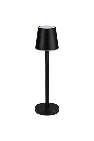 V-TAC Lampă de birou neagră 3W, reglabilă, 4000K, reîncărcabilă, 4000mAh