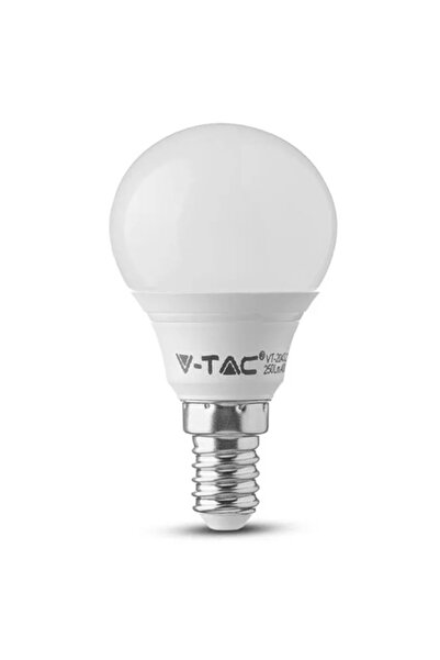 V-TAC Bec LED E14 P45 3.7W 6500K Alb Rece 320 lm