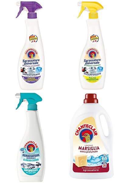 chante clair Set 4 Chanteclair Mixt: 1x universal Lavanda , 600 ml, 1x univer...