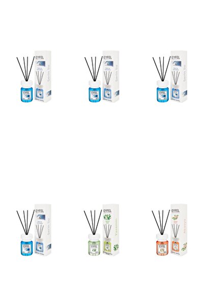 Eyfel Set 6 Mixt: 4x Odorizant camera bete , Cool Water, 120 ml, 1x Odorizant camera bete , Iasomie,