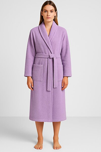 COTENCONCEPT Oversize Shawl Collar Women's Bathrobe