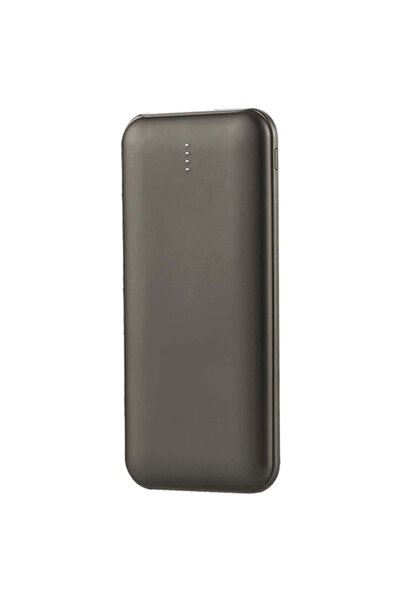 V-TAC Baterie externă de 10000mAh cu cablu USB-C de 30cm, Gri Antracit