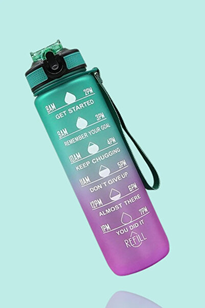 KTT Daily Motivational Water Bottle Stylishly Designed Functional Product