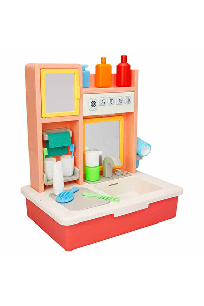 ByCaretta طقم حوض حمام حديث مع صوت تعليمي