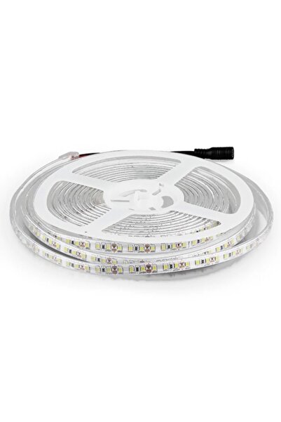 V-TAC Bandă LED SMD3528 120 LED-uri/m 3000K Alb Cald IP65 5m
