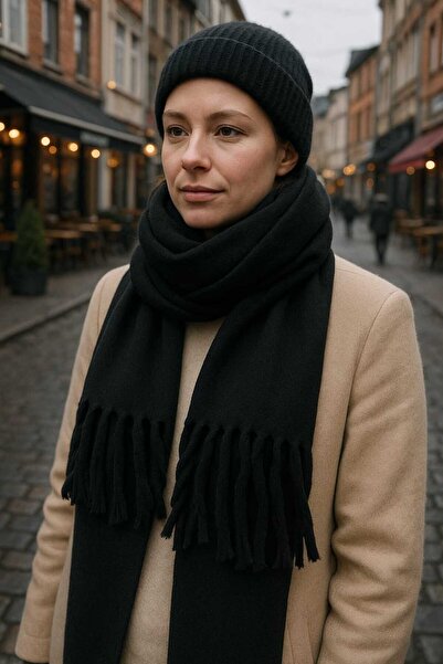 SEBURAM COLLECTION Soft Fluffy Scarf Shawl