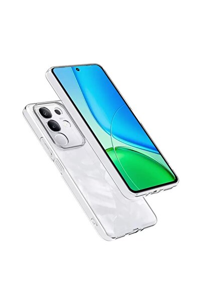 Vivo Y29 4G Kılıf (V2434) Kamera Korumalı Şeffaf Dayanıklı Premium Seri - Şeffaf