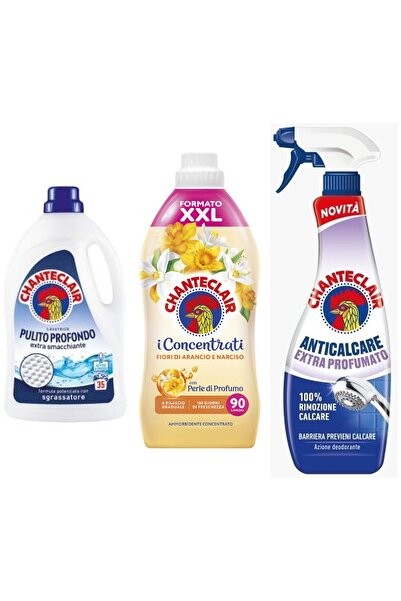 chante clair Set 3 Chanteclair Mixt: 1x lichid rufe curatare in profunzime, , 1575ml, 35 spalari, 1x rufe Flori p
