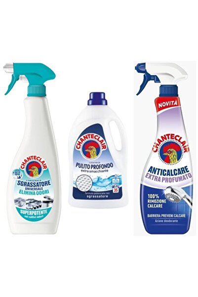 chante clair Set 3 Chanteclair Mixt: 1x Spray Universal Anti-Miros, , 600 ml, 1x lichid rufe curatare in profunzi