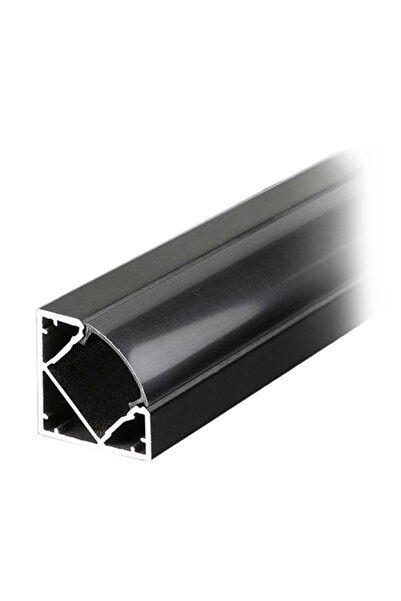 V-TAC Profil LED din aluminiu negru 2m 19x19 mm