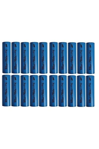 Miro Power Set of 20 Li-ion 18650 batteries, 3.7V, 1500mAh,