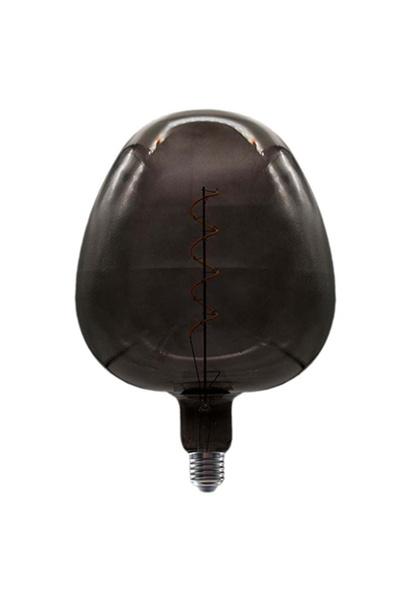 V-TAC LED филаментна крушка 4W E27 черно стъкло
