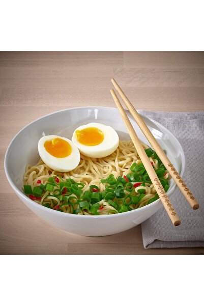 IKEA GODMIDDAG Bowl, white, 19 cm